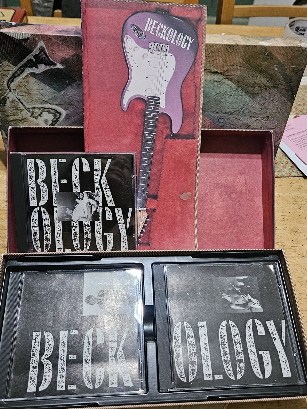 Beckology 3-CD box set by English rock guitarist Jeff Beck, released in 1991.